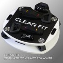 Виброплатформа Clear Fit CF-PLATE Compact 201 WHITE  - магазин СпортДоставка. Спортивные товары интернет магазин в Красноярске 