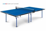 Теннисный стол всепогодный Sunny Light Outdoor blue облегченный вариант 6015 s-dostavka - магазин СпортДоставка. Спортивные товары интернет магазин в Красноярске 