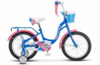 Детский велосипед Stels Jolly 16" V010 синий розовый 2022 - магазин СпортДоставка. Спортивные товары интернет магазин в Красноярске 