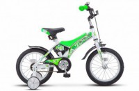 Детский велосипед Stels Jet 14" Z010 зеленый  2022 - магазин СпортДоставка. Спортивные товары интернет магазин в Красноярске 