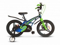 Детский велосипед Stels Galaxy Pro 14" V010 2022 зеленый - магазин СпортДоставка. Спортивные товары интернет магазин в Красноярске 