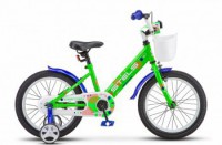 Детский велосипед Stels Captain 16" V010 зеленй 2022 - магазин СпортДоставка. Спортивные товары интернет магазин в Красноярске 