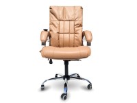 Офисное массажное кресло EGO BOSS EG1001 Орех в комплектации LUX - магазин СпортДоставка. Спортивные товары интернет магазин в Красноярске 