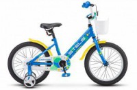 Детский велосипед Stels Captain 16" V010 синий 2022 - магазин СпортДоставка. Спортивные товары интернет магазин в Красноярске 
