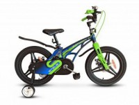 Детский велосипед Stels Galaxy Pro 16" V010 зеленый 2022 - магазин СпортДоставка. Спортивные товары интернет магазин в Красноярске 