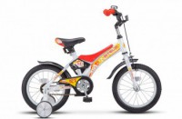 Детский велосипед Stels Jet 14" Z010 белый 2022 - магазин СпортДоставка. Спортивные товары интернет магазин в Красноярске 